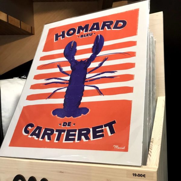 Affiche "Homard de Carteret" Petit Format – Image 2