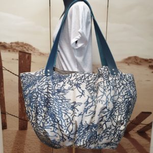 Sac Octave & Compagnie Corail bleu
