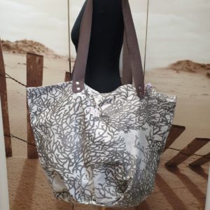 Sac Octave & Compagnie corail taupe