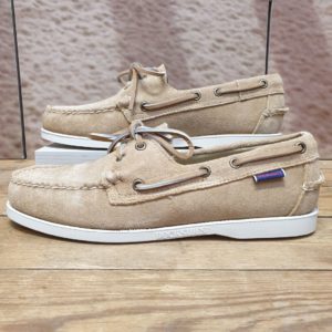 Bateau Dockside Sebago beige Nubuck