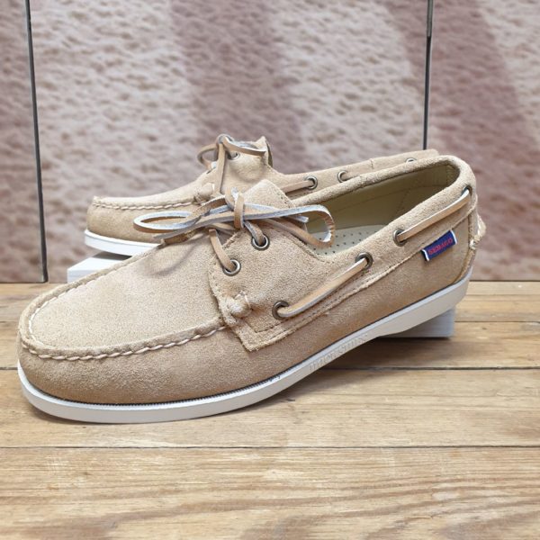 Bateau Dockside Sebago beige Nubuck – Image 2